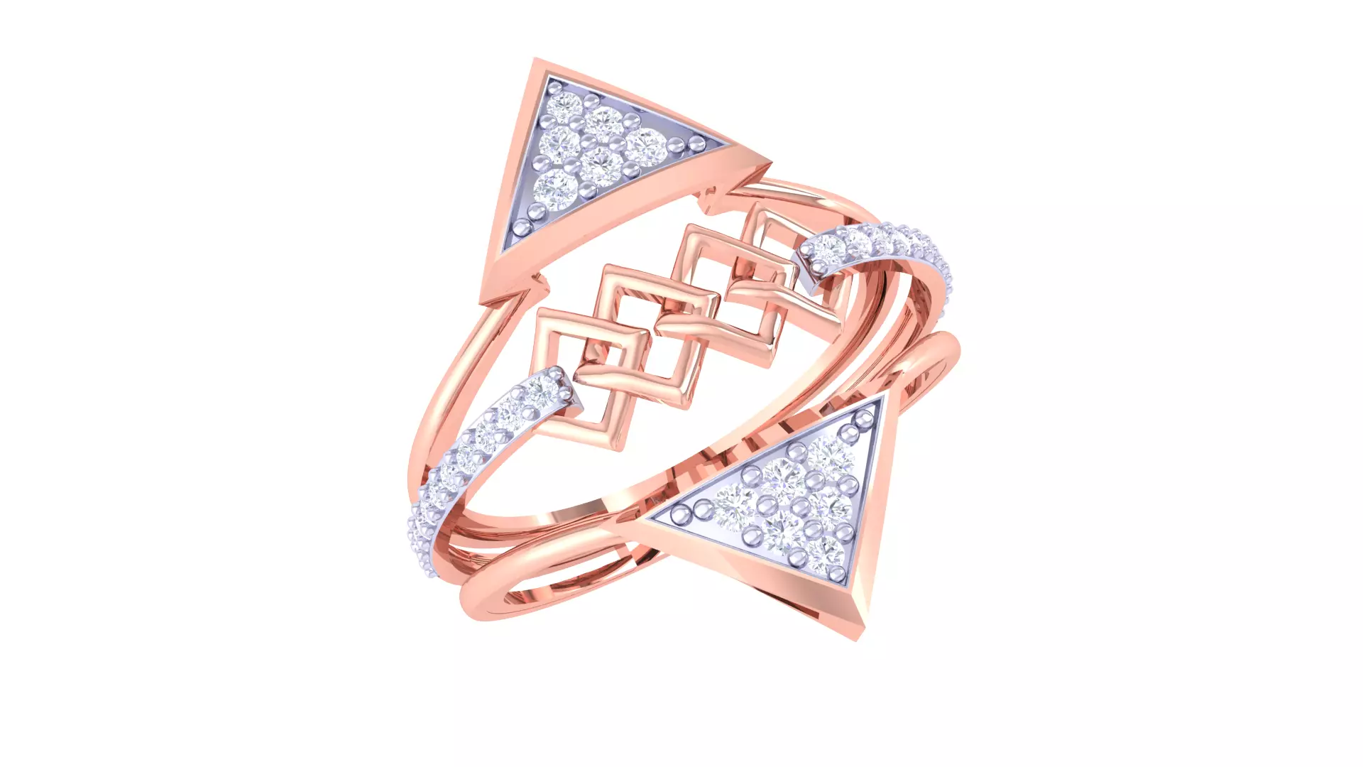 Women Wedding Engagement Ring 3dm STL OBJ FBX Renders Details 3D print model_0