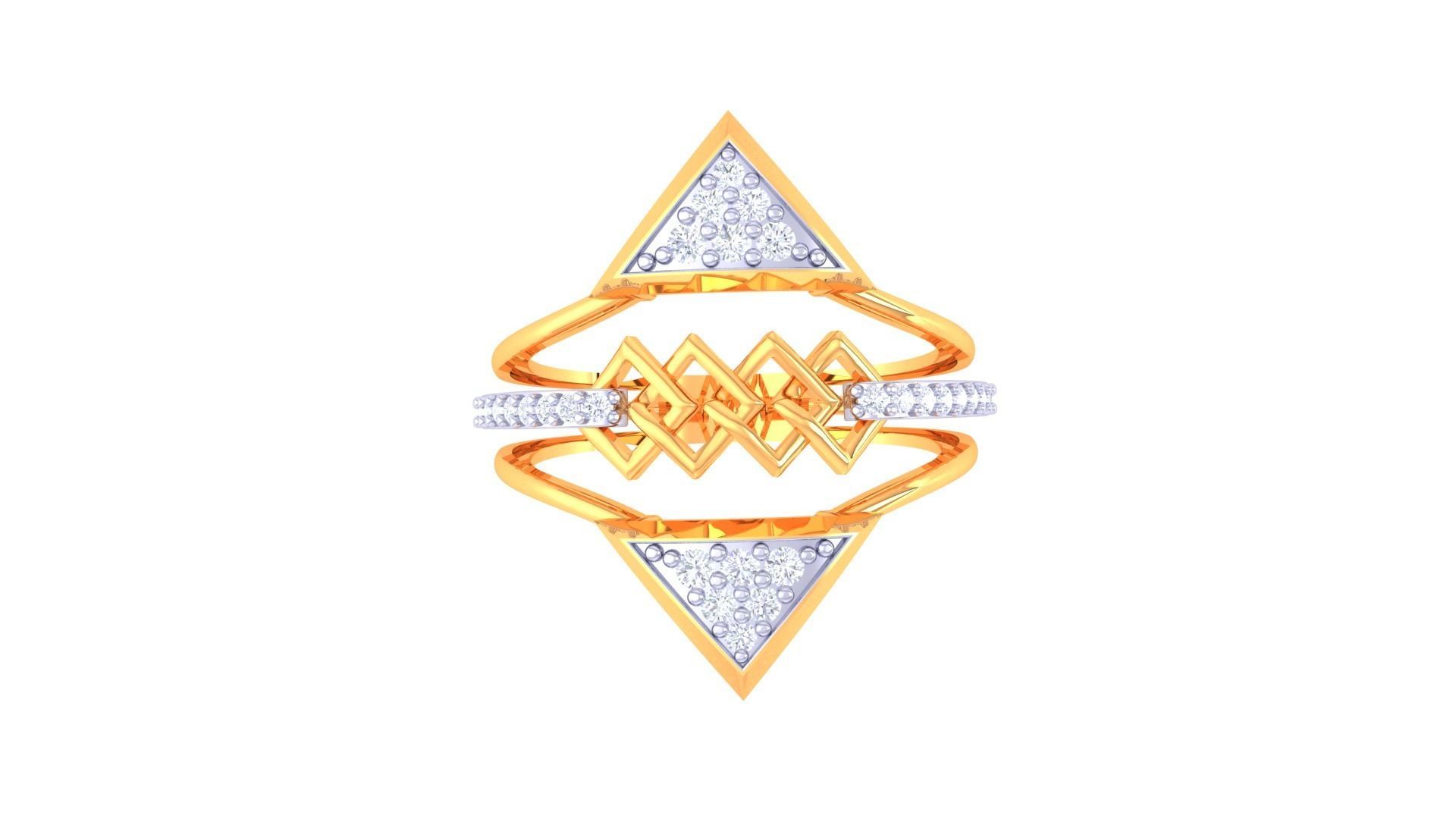 Women Wedding Engagement Ring 3dm STL OBJ FBX Renders Details 3D print model_3