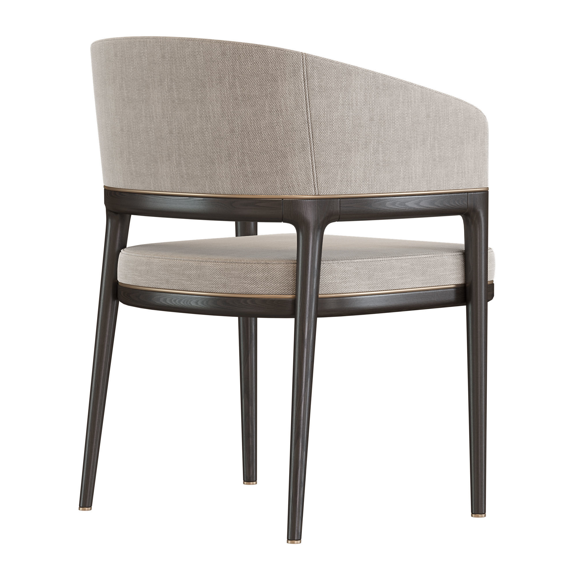 Mark Dining Chair 3D model_1