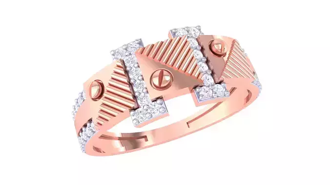 Women Wedding Engagement Ring 3dm STL OBJ FBX Renders Details 3D print model