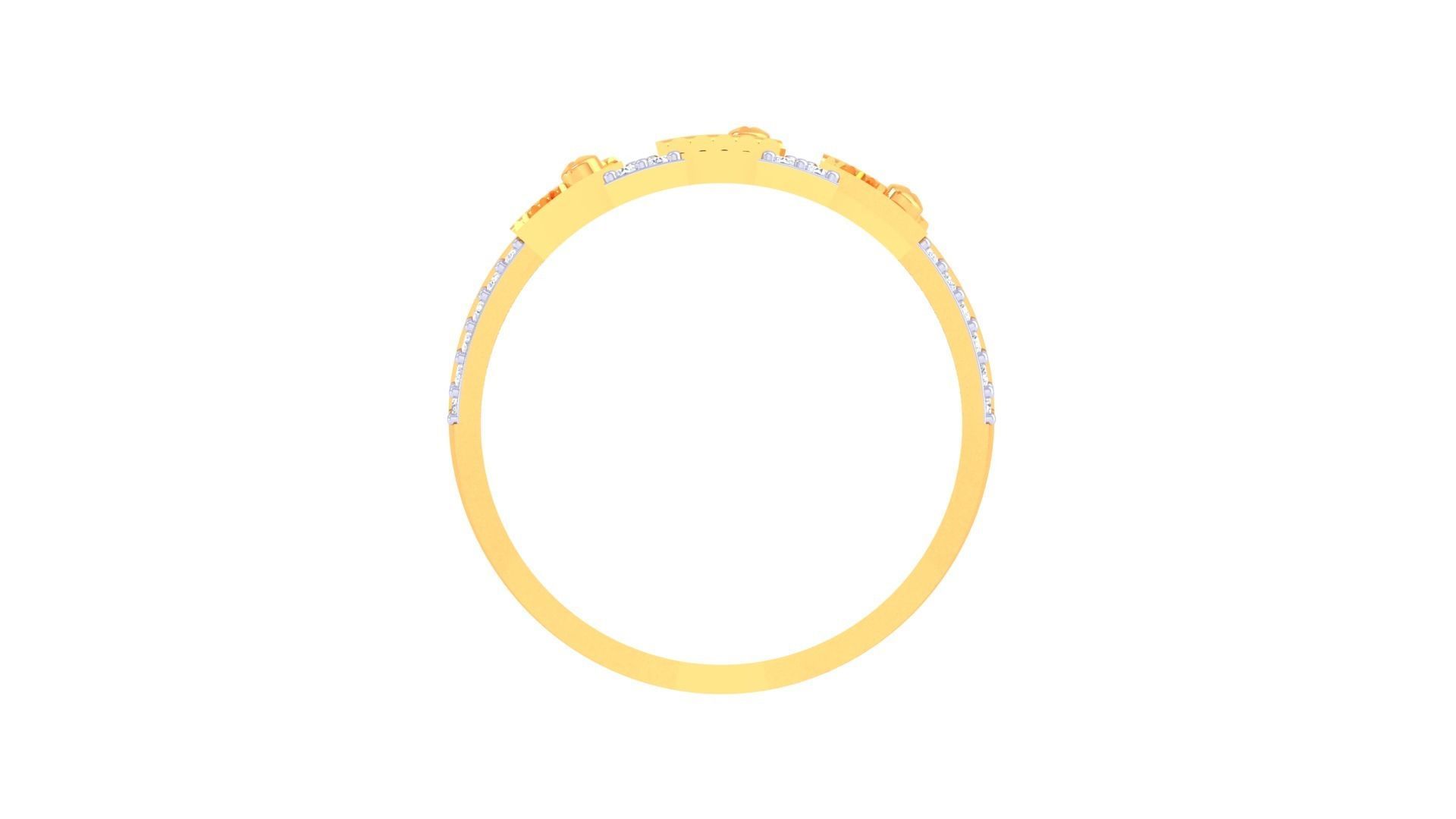 Women Wedding Engagement Ring 3dm STL OBJ FBX Renders Details 3D print model_4