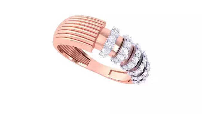 Women Wedding Engagement Ring 3dm STL OBJ FBX Renders Details 3D print model