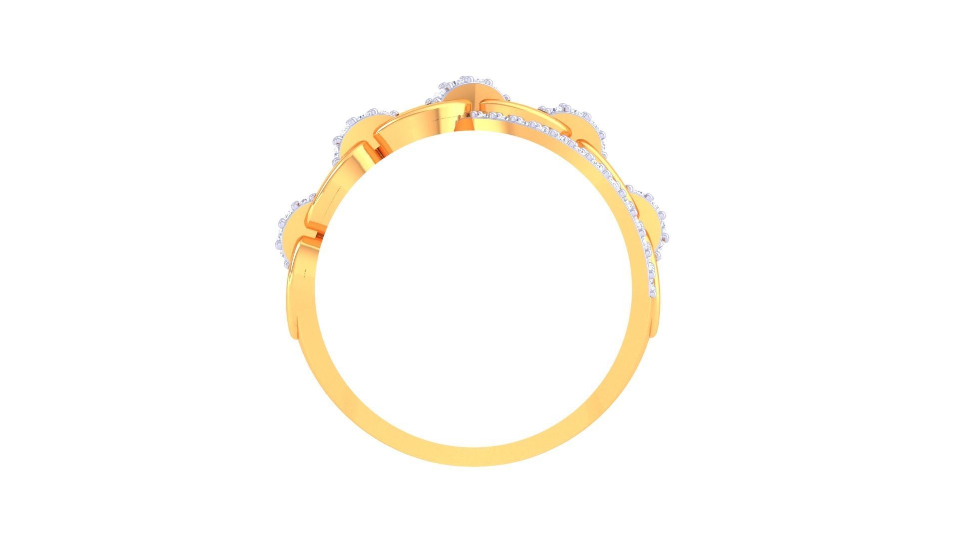 Women Wedding Engagement Ring 3dm STL OBJ FBX Renders Details 3D print model_4