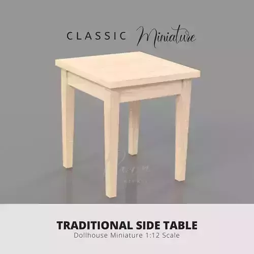 Miniature Traditional Side able