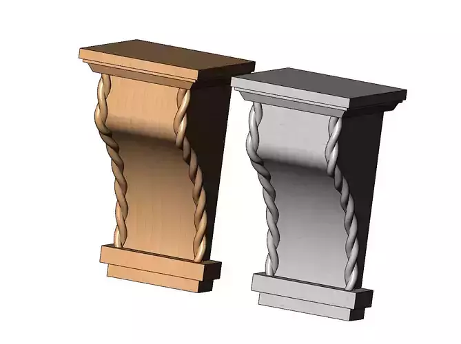 Braided rope sides mission corbel bracket