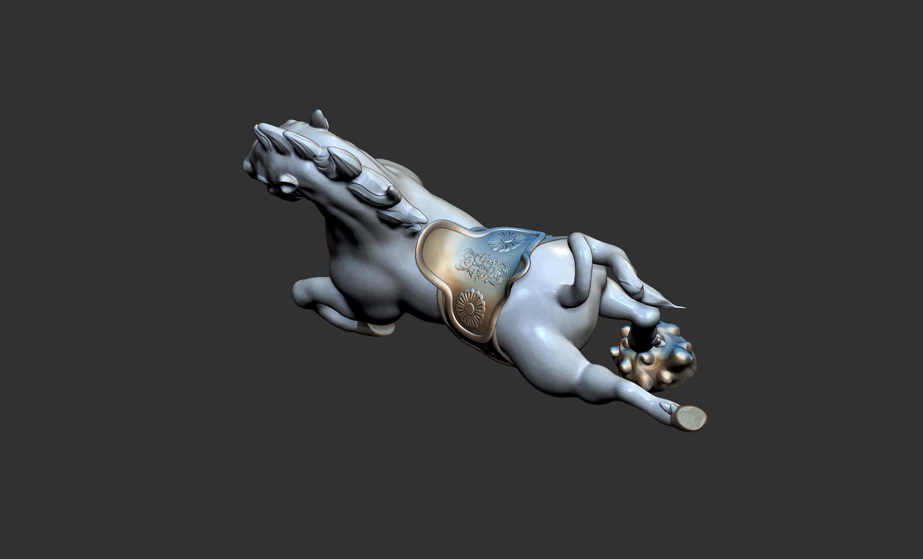 Fortune Cat 3D model_19