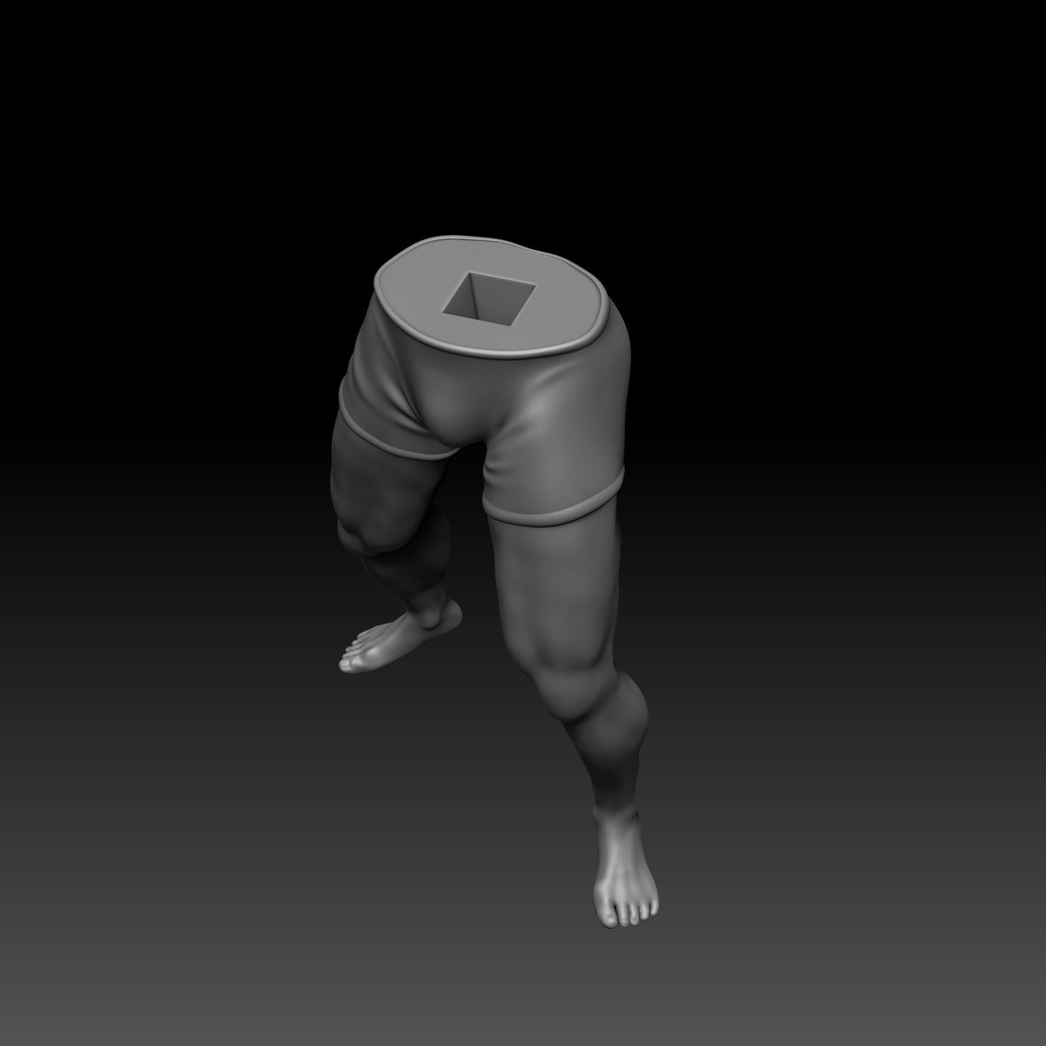 Billy Herrington Full Body Tear T-Shirt Model 3D print model_5