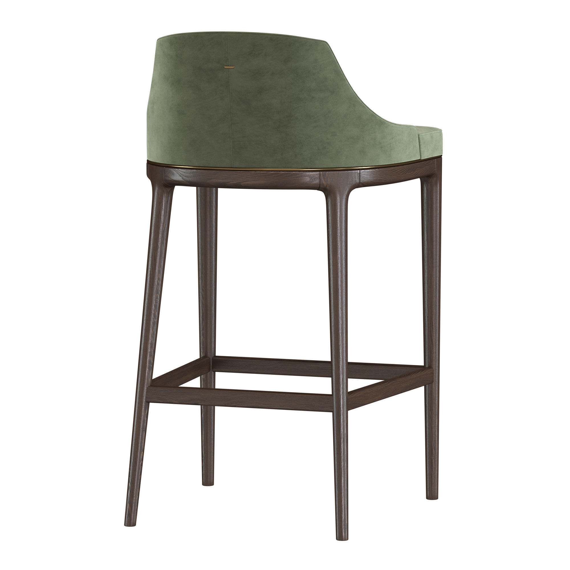 Mindel Bar Stool 3D model_1