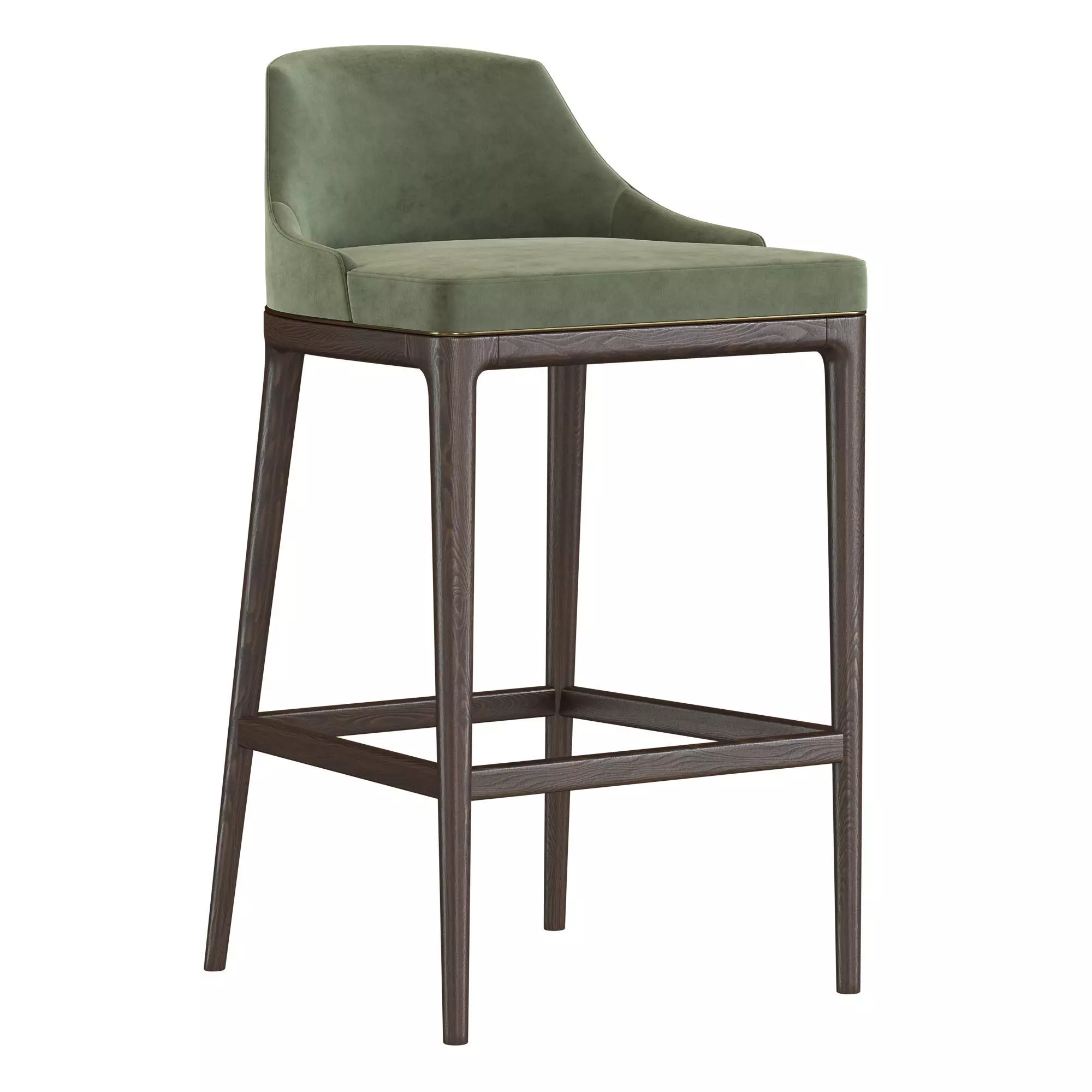Mindel Bar Stool 3D model_0