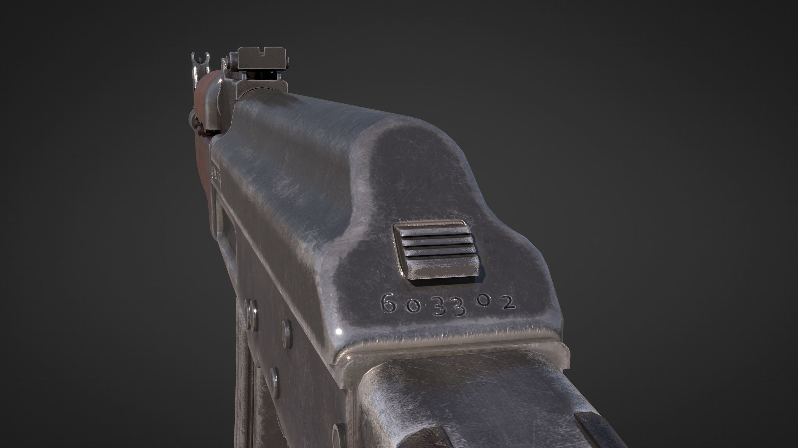 ak-47-rifle ak - rifle 3D model_4