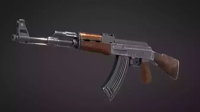 ak-47-rifle ak - rifle 3D model