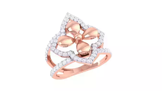 Women Wedding Ring 3dm STL OBJ FBX Renders Details 3D print model