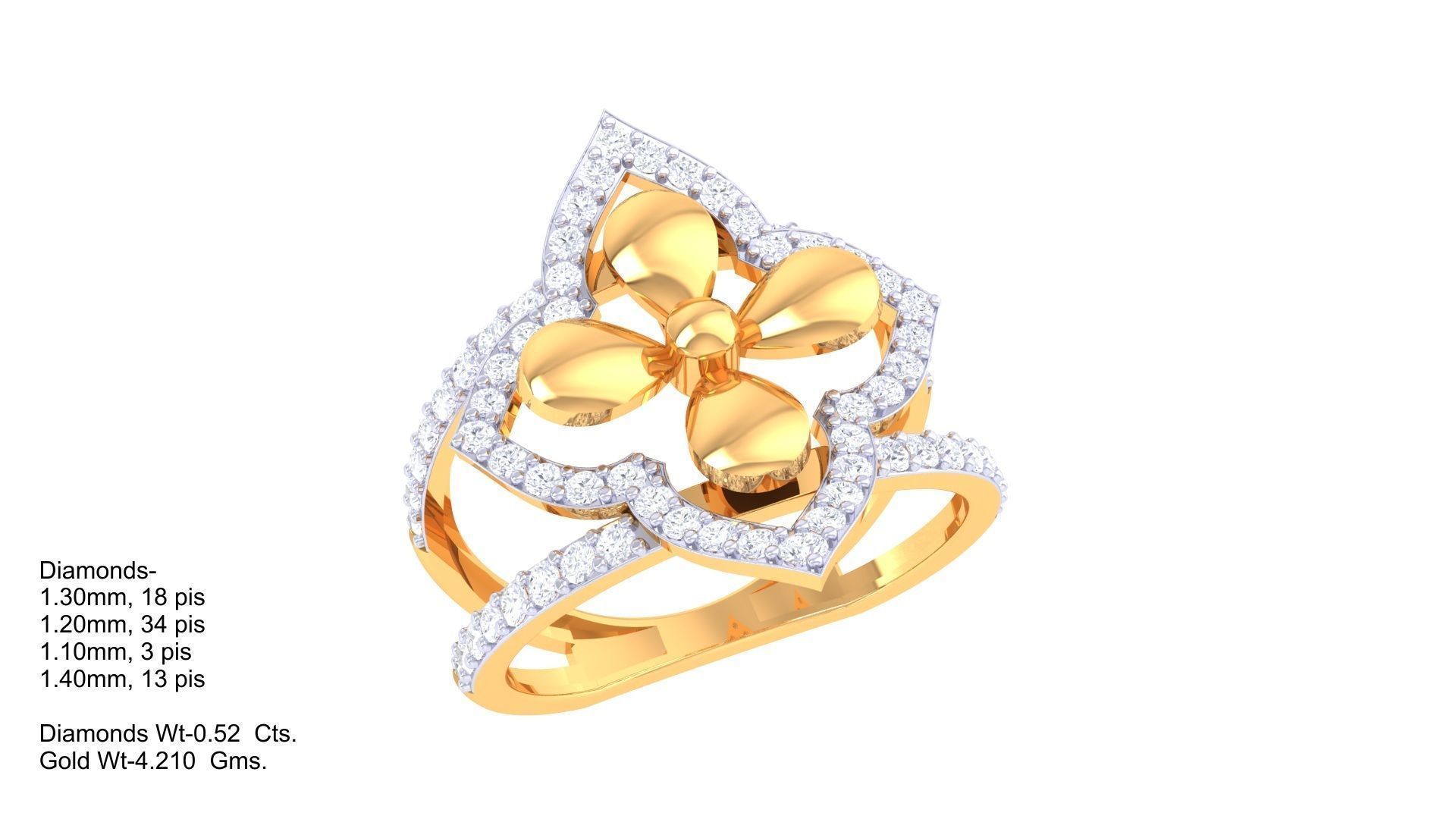 Women Wedding Ring 3dm STL OBJ FBX Renders Details 3D print model_1