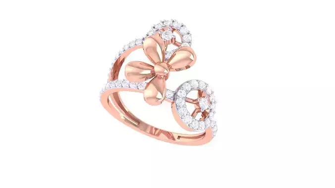 Women Wedding Ring 3dm STL OBJ FBX Renders Details 3D print model