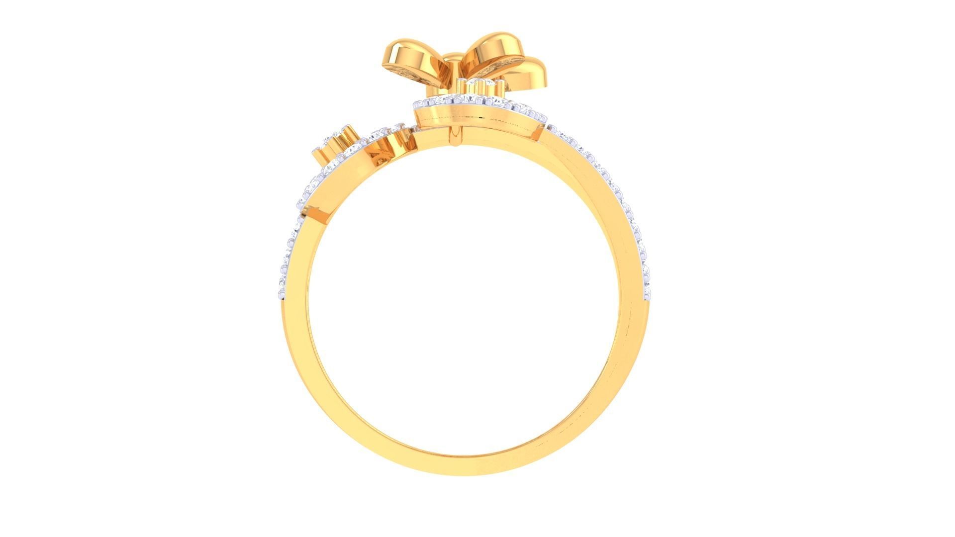 Women Wedding Ring 3dm STL OBJ FBX Renders Details 3D print model_4