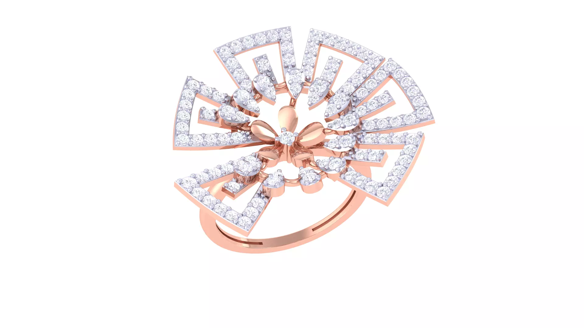 Women Wedding Ring 3dm STL OBJ FBX Renders Details 3D print model_0