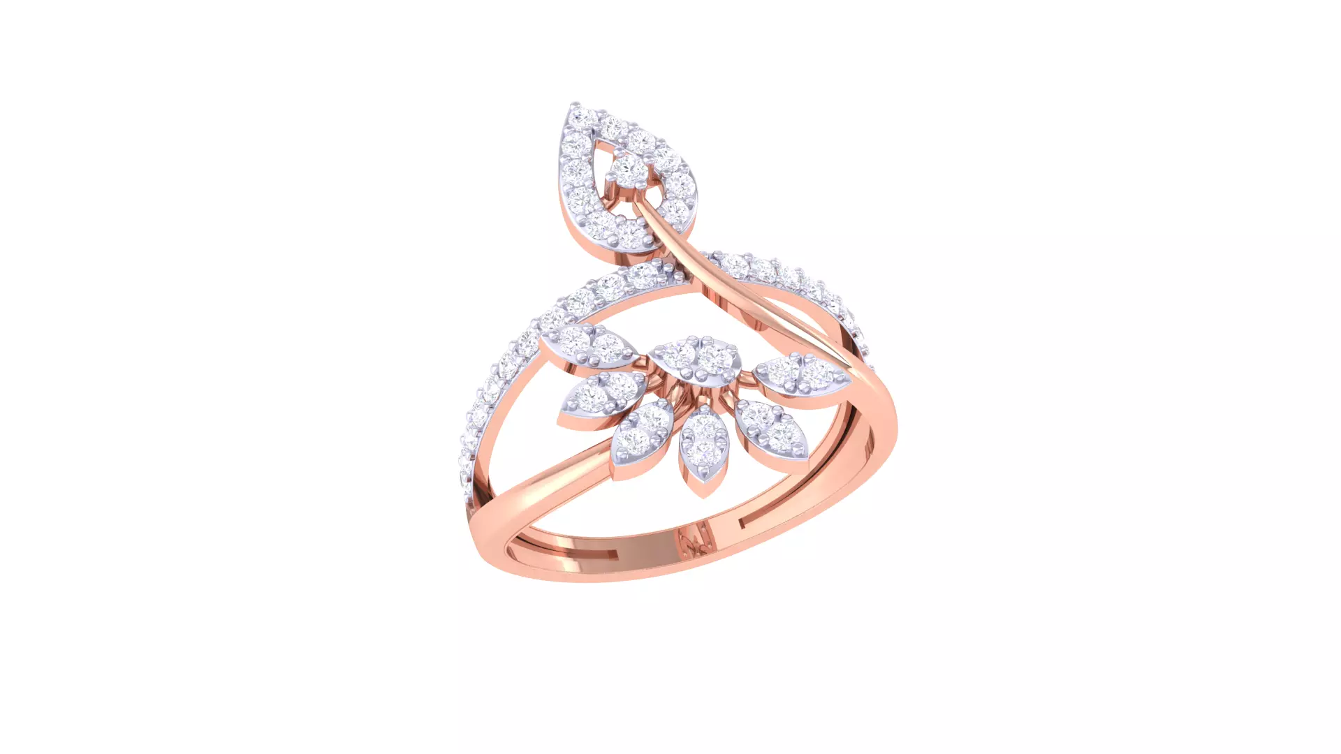 Women Wedding Ring 3dm STL OBJ FBX Renders Details 3D print model_0