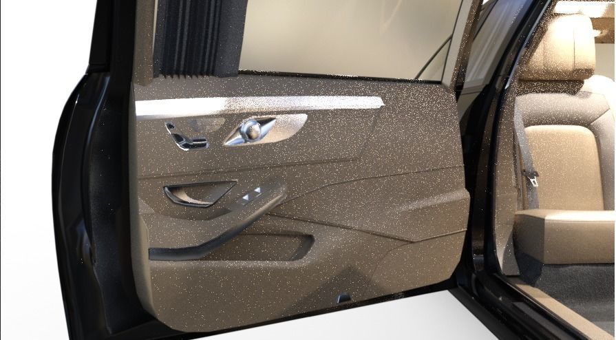 luxurious limousine 3D model_16