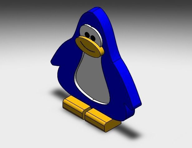 Club Penguin 3D Model 3D model_12