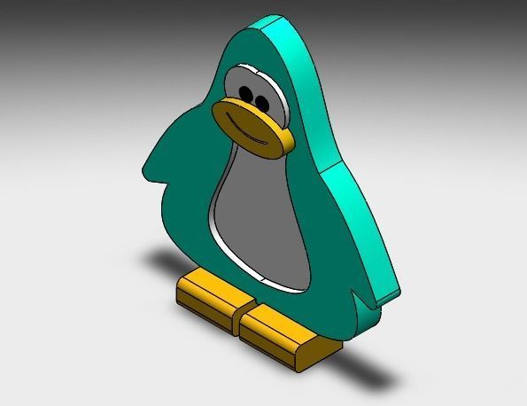 Club Penguin 3D Model 3D model_17