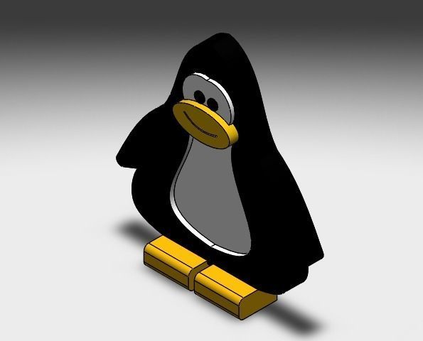 Club Penguin 3D Model 3D model_1