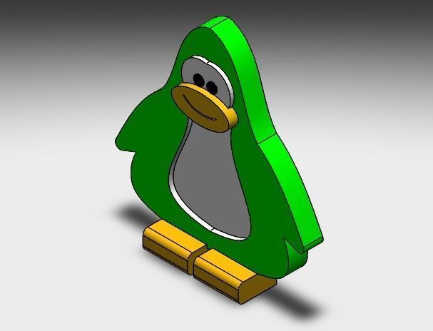 Club Penguin 3D Model 3D model_13