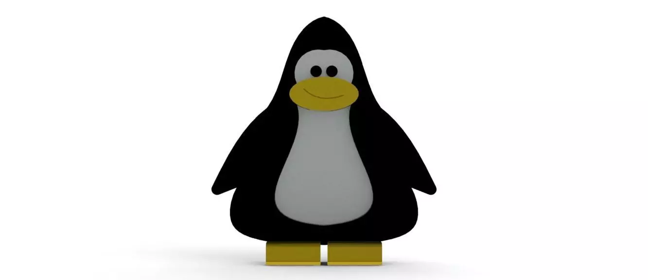 Club Penguin 3D Model 3D model_0