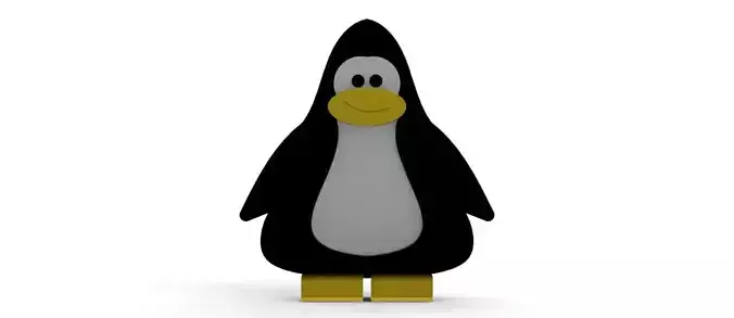 Club Penguin 3D Model 3D model