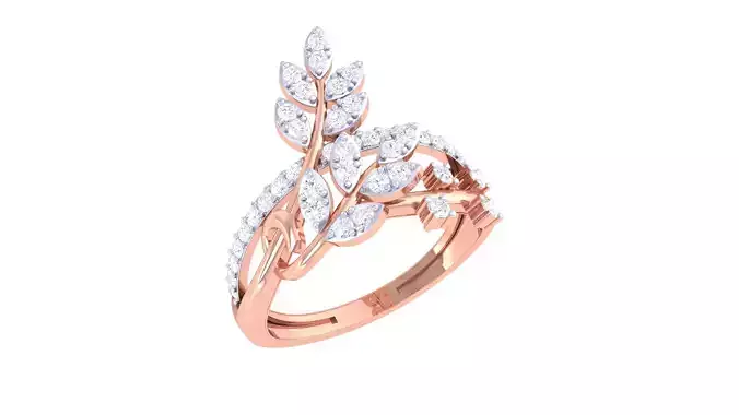 Women Wedding Ring 3dm STL OBJ FBX Renders Details