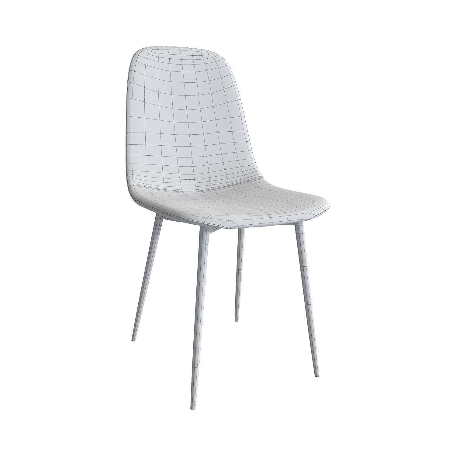 JYSK JonStrup dining chair 3D model CGTrader
