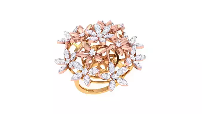 Women Wedding Ring 3dm STL OBJ FBX Renders Details 3D print model