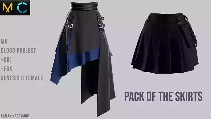 Pack of the skirts 