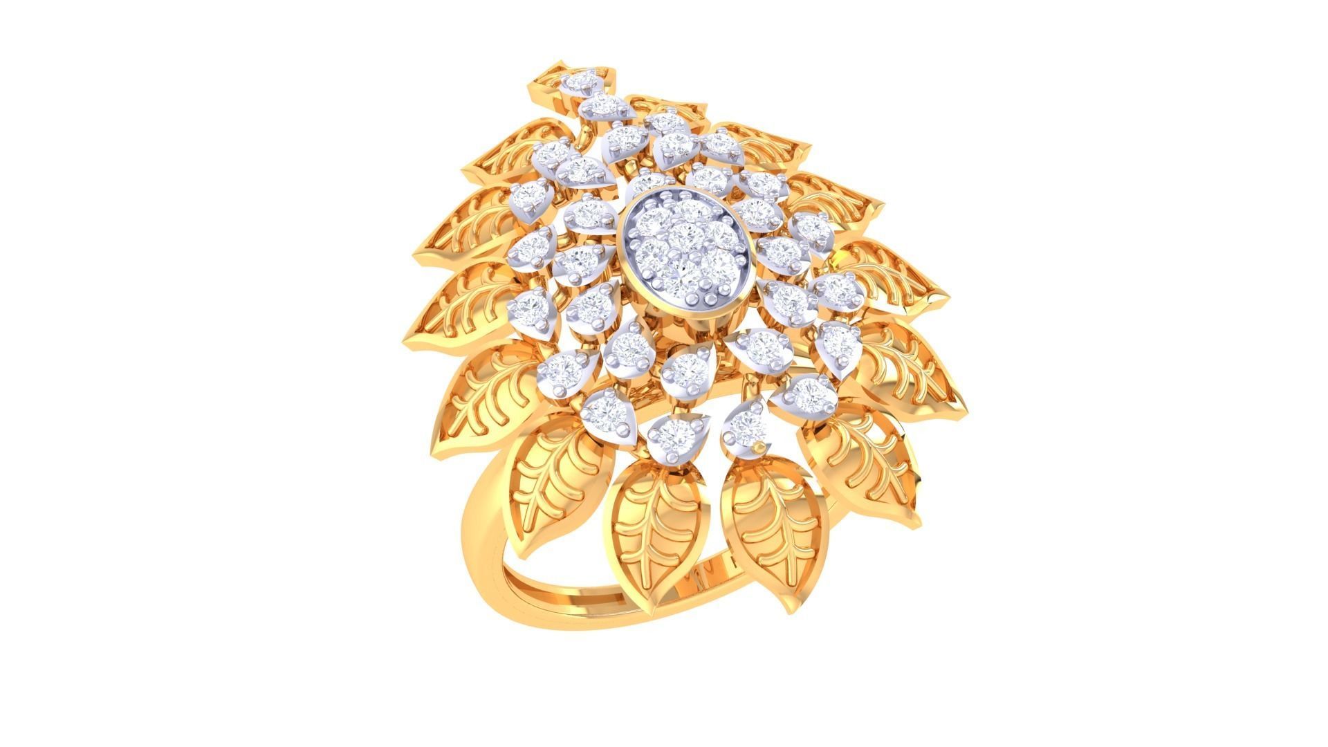 Women Wedding Ring 3dm STL OBJ FBX Renders Details 3D print model_2