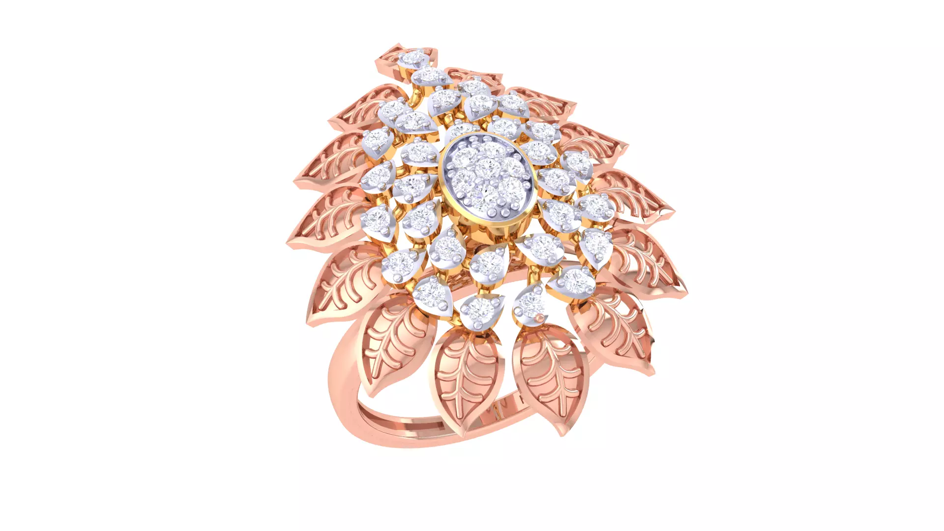 Women Wedding Ring 3dm STL OBJ FBX Renders Details 3D print model_0