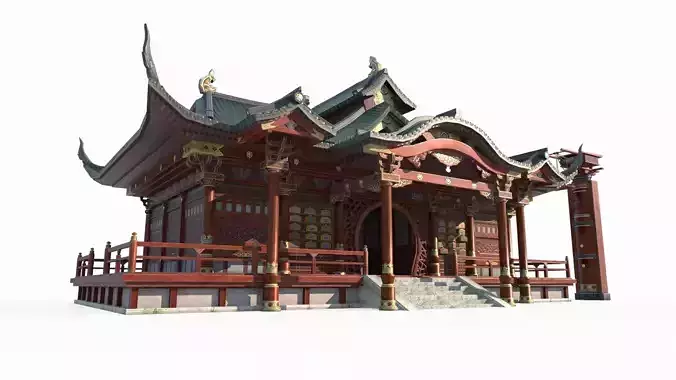 Club Hall of Ancient Asian Architecture