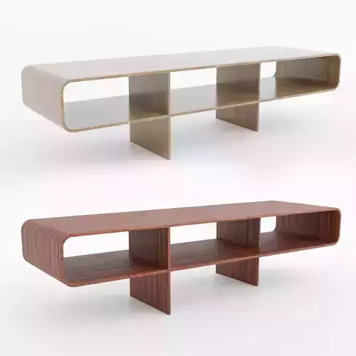  Loop Coffee Table Low-poly 3D model