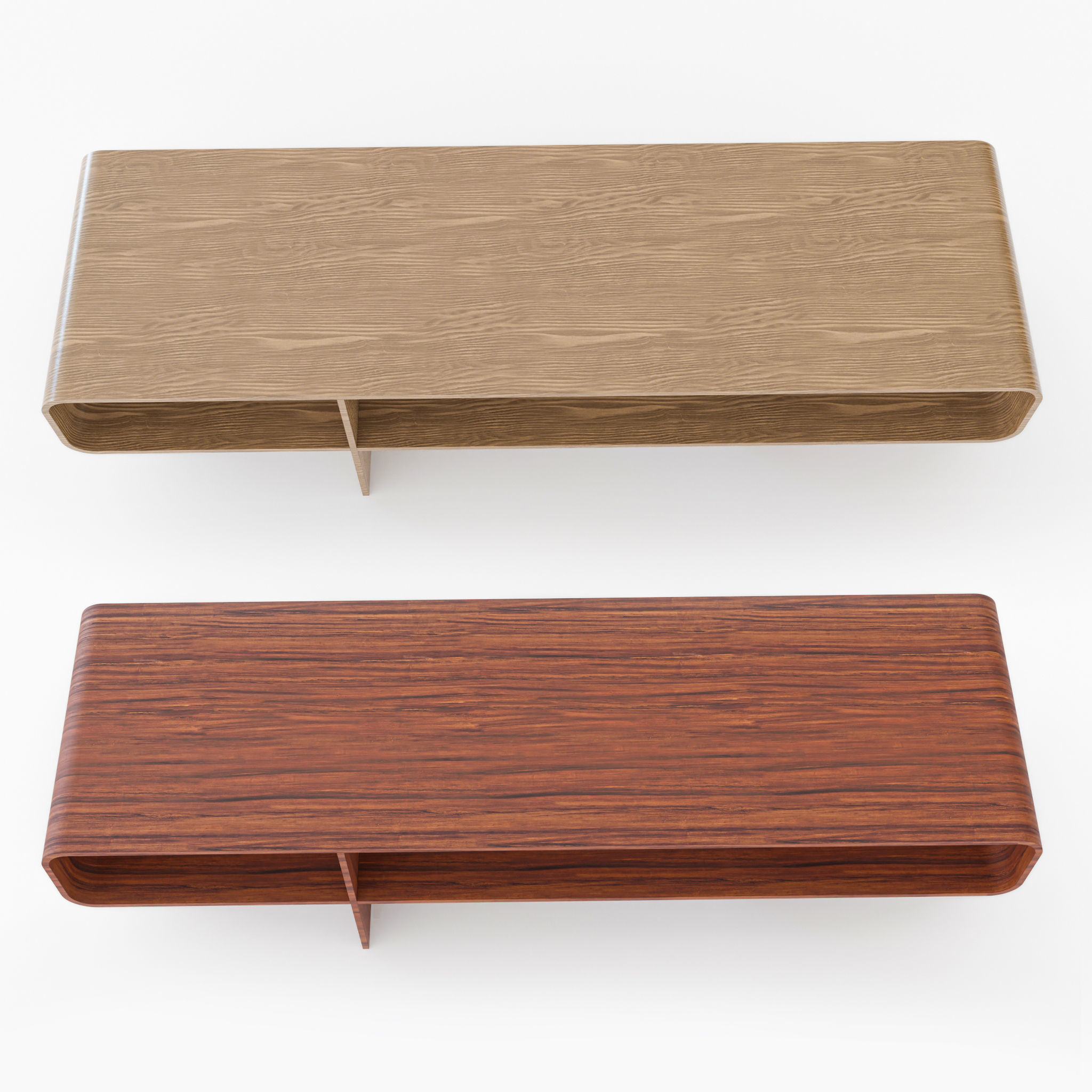  Loop Coffee Table Low-poly 3D model_3