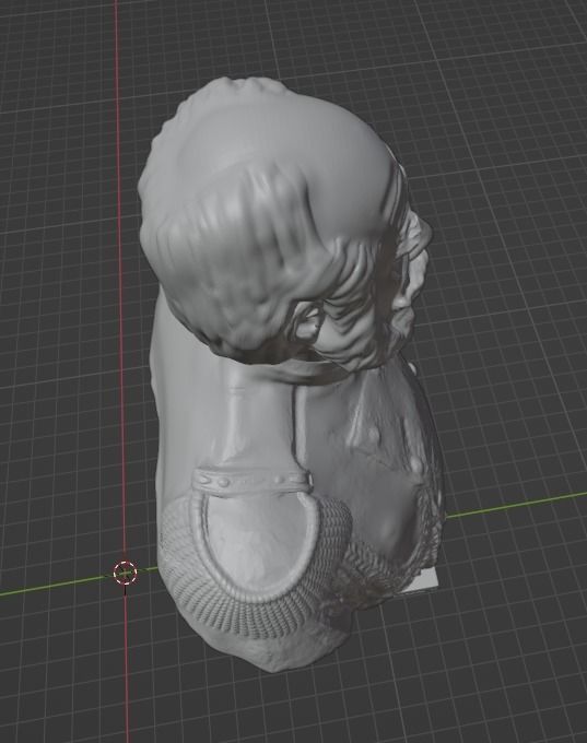 Wilhelm I bust 3D print model_18