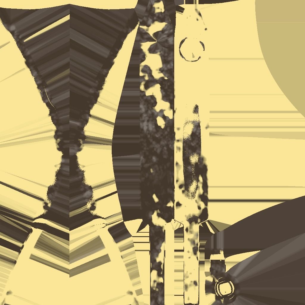 Vintage Arabic jug  Low-poly 3D model_24