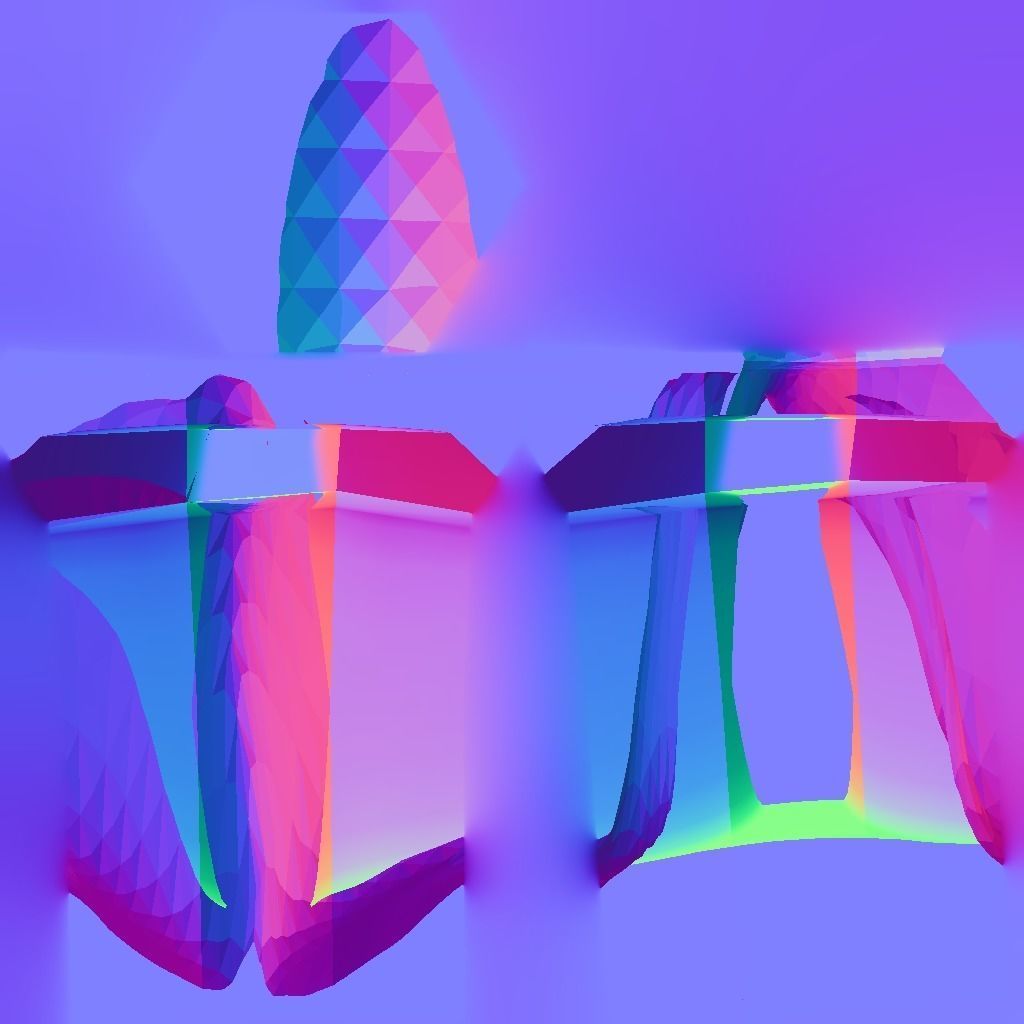 Vintage Arabic jug  Low-poly 3D model_41