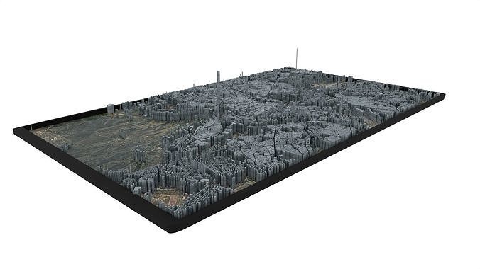 City of Madrid 3D model