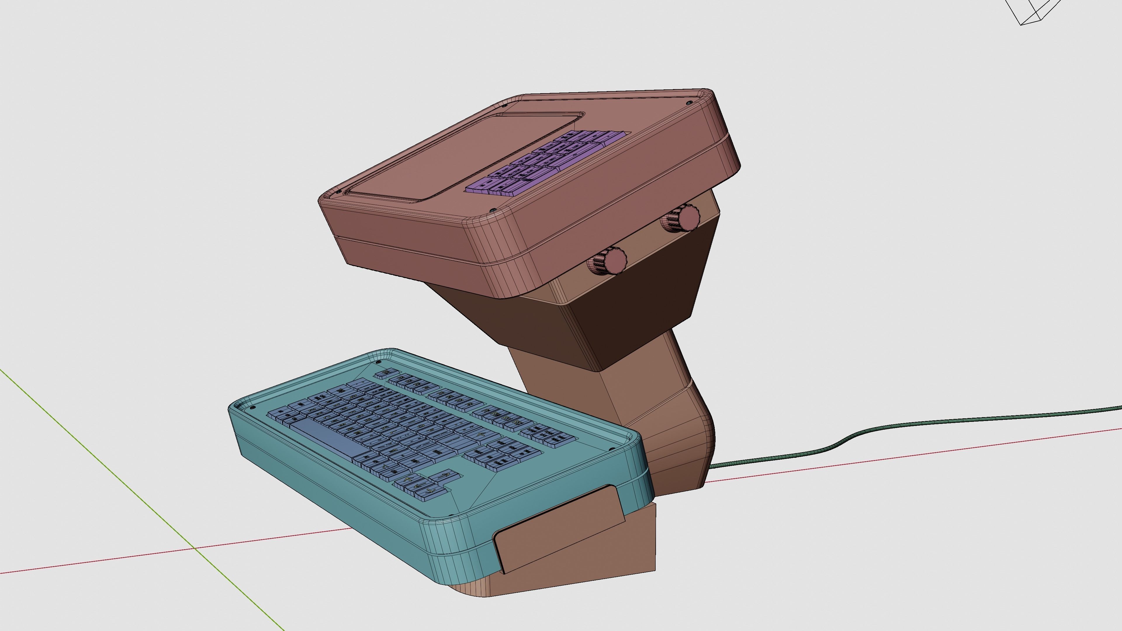 Old PC 3D model_7
