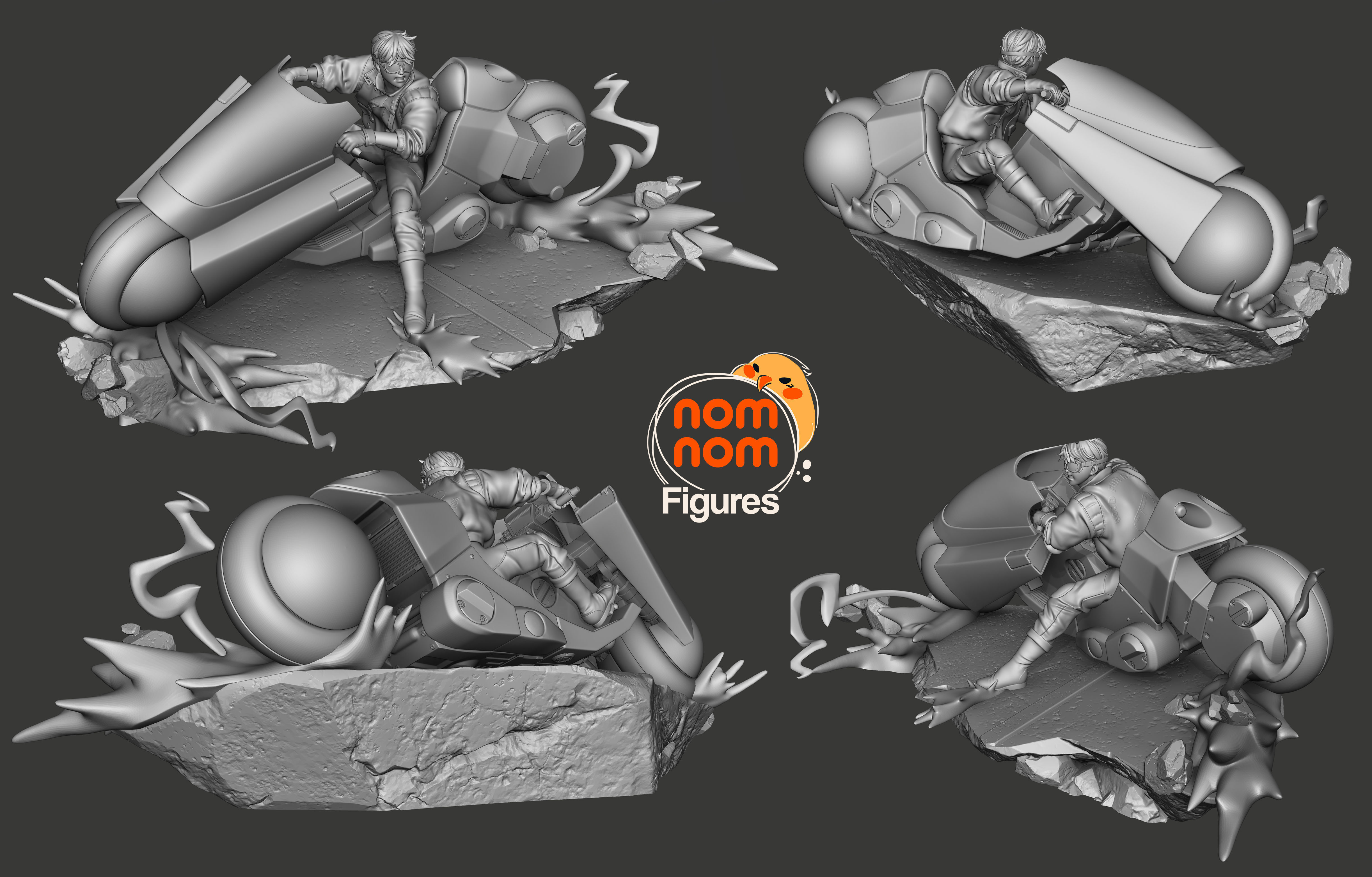 Kaneda - Akira 3D print model_3