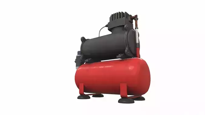 Air compressor LP6 3D model