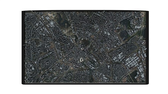 City of Minsk  Low-poly 3D model 2
