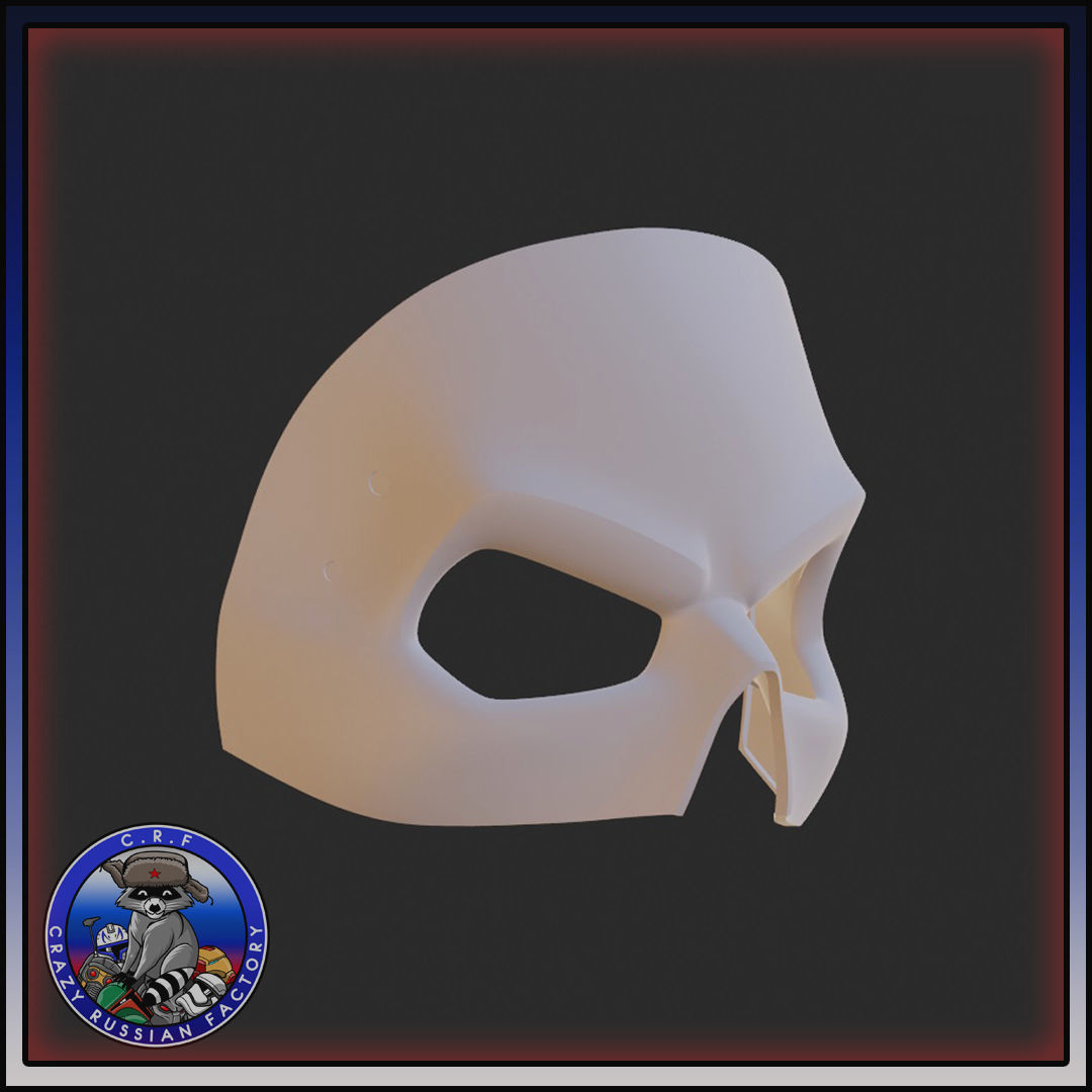 Ghost mask - Call of Duty Modern Warfare 2 Free 3D print model_4
