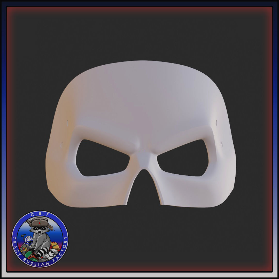 Ghost mask - Call of Duty Modern Warfare 2 Free 3D print model_2