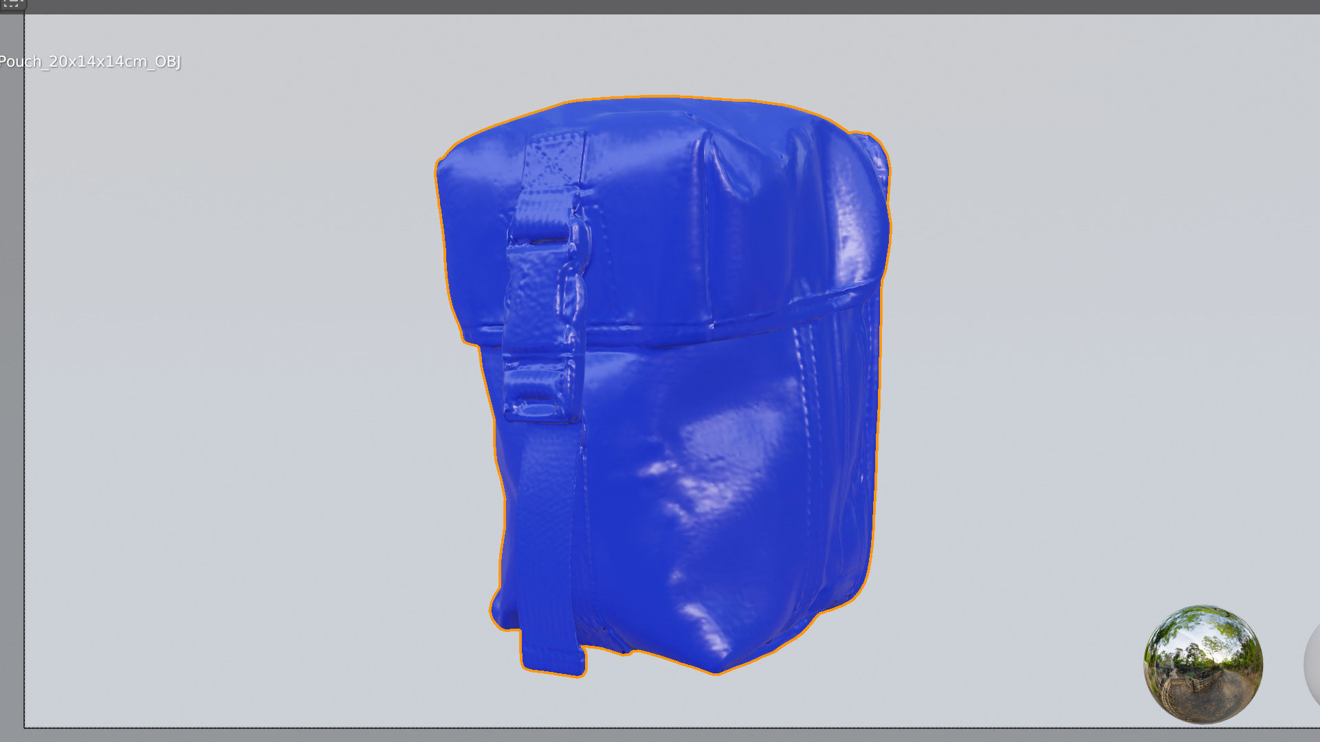 Ammunition army pouch for soldier tactical 3D model_6