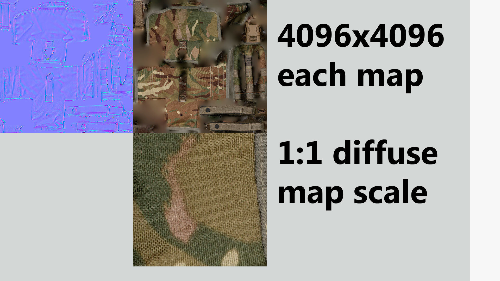 Ammunition army pouch for soldier tactical 3D model_7