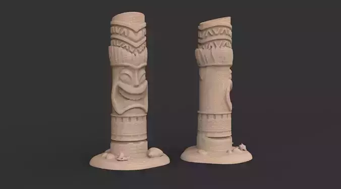 Tikis tiki poles